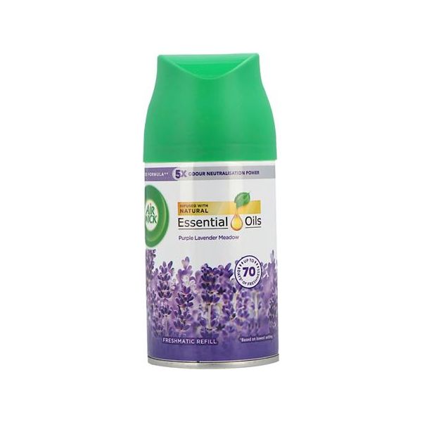 Náplň do osviežovača vzduchu, automatická,  250 ml, AIR WICK "Freshmatic", levanduľa