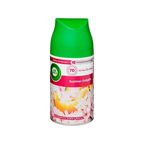 Náplň do osviežovača vzduchu, automatická,  250 ml, AIR WICK "Freshmatic", Summer Delights