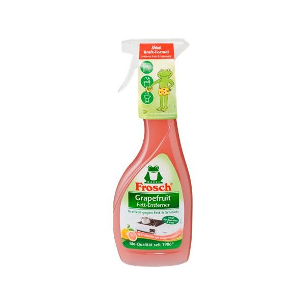 Kuchynský čistiaci a odmasťovací sprej, 500 ml, FROSCH, grapefruit