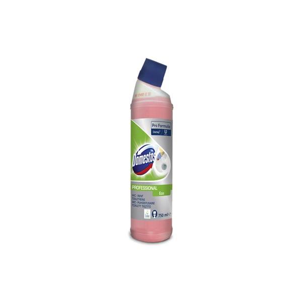 Čistiaci prostriedok na WC,  0,75 l, DOMESTOS "Professional Eco", čerstvá
