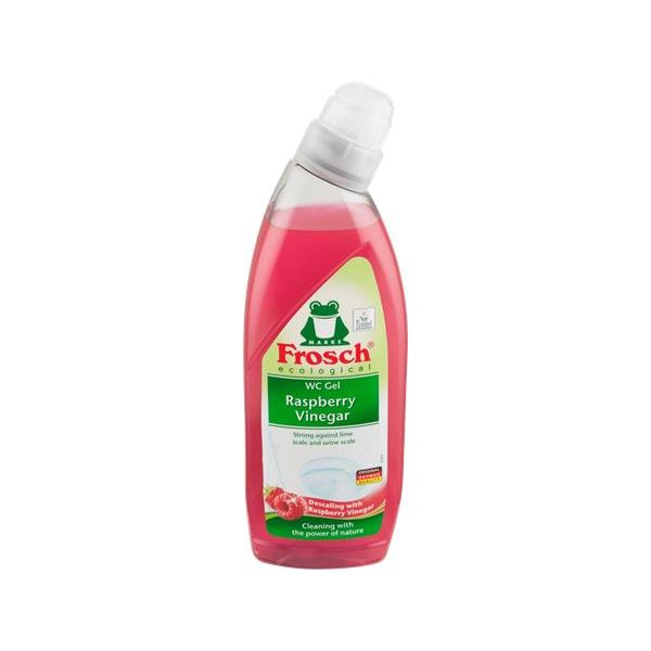 WC čistiaci gél, s malinovým octom, 750 ml, FROSCH
