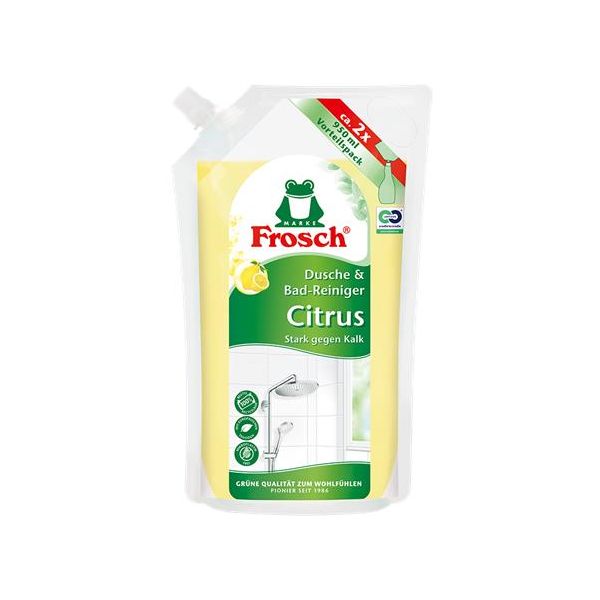 Čistič kúpeľní, 950 ml, náhradná náplň, FROSCH