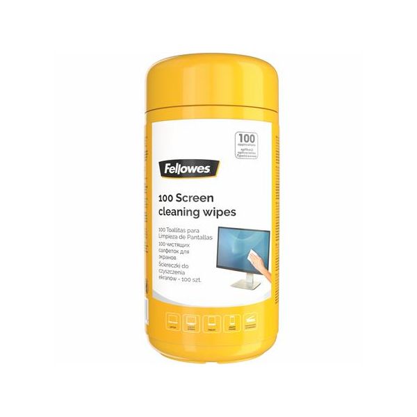Čistiace utierky na monitor, 100ks/bal