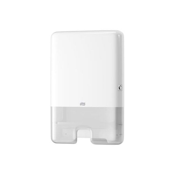 Zásobník na papierové utierky, Interfold ohyb, H2 systém, Elevation, TORK "Xpress® Multifold", biela