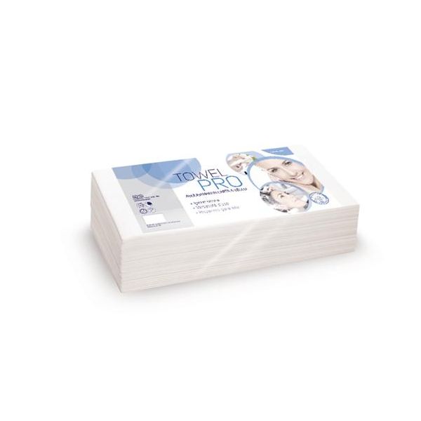 Utierky, ohyb V, 1-vrstvové, 60 útržkov, LUCART "Airtech Towel Pro", biela