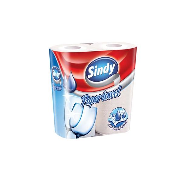 Kuchynské utierky "Sindy", dvojvrstvové, 2 ks/bal