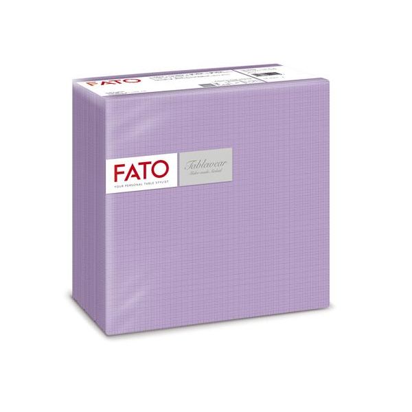 Servítky, 1/4 ohyb, 40x40 cm, FATO "Airlaid Shade", fialová