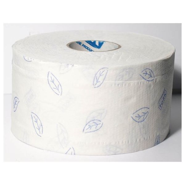 Toaletný papier, T2 systém, 2-vrstvové, priemer: 18,8 cm, Premium, TORK " Soft Mini Jumbo", biela