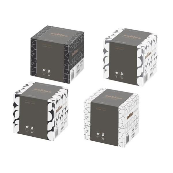 Kozmetické utierky, 3-vrstvové, 60 listov, "Satino by Wepa"