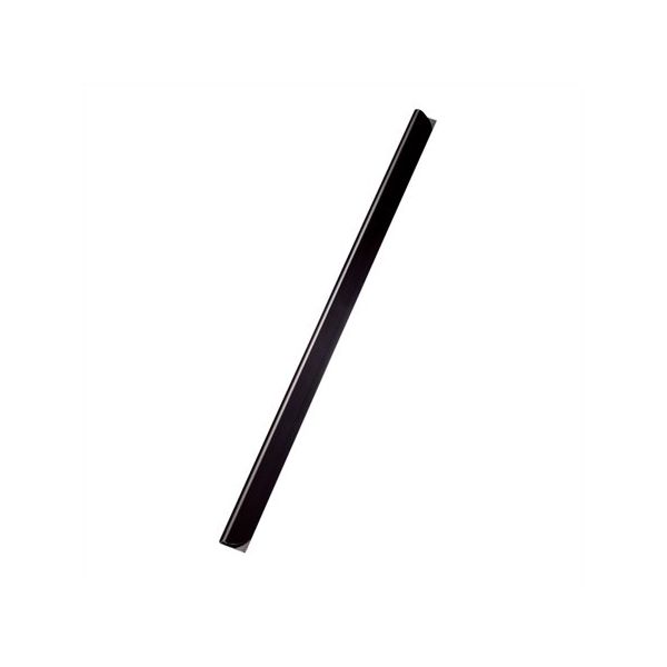 Násuvná lišta, 15 mm, 1-130 listov, LEITZ, čierna