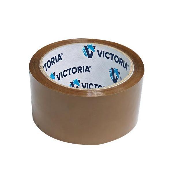 Baliaca páska, 50mm x 60 m, VICTORIA FACILITY, hnedá