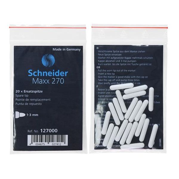 Náhradný hrot do lakových popisovačov "Maxx 270", 1-3mm, SCHNEIDER