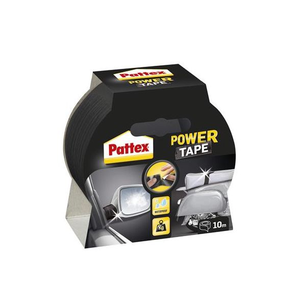 Lepiaca páska, 50 mm x 10 m, HENKEL "Pattex Power Tape", čierna
