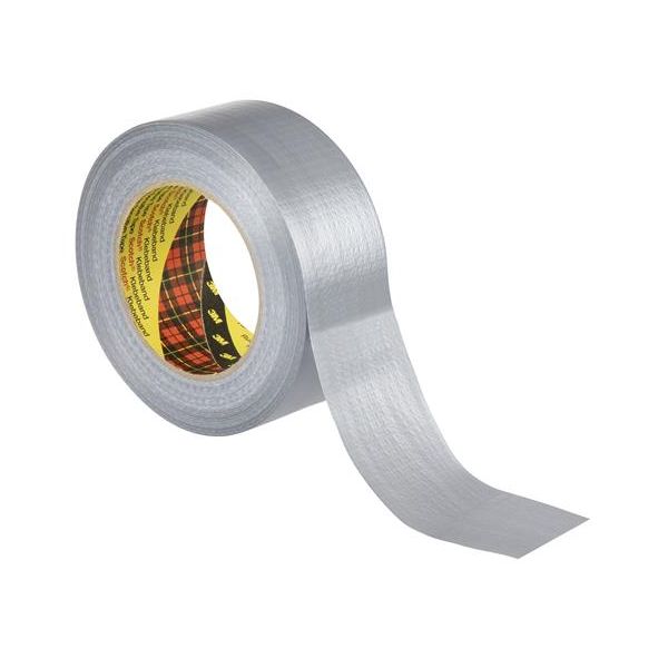 Lepiaca páska, vynilová, 48 mm x 50 m, 3M SCOTCH "Duct", strieborná