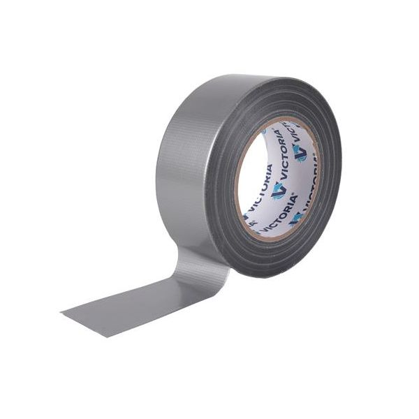 Lepiaca páska, 48mm x 50m,  extra silná, VICTORIA FACILITY, strieborná