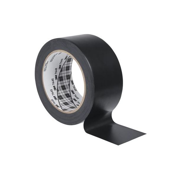 Priemyselná páska, 50 mm x 33 m, 3M, čierna