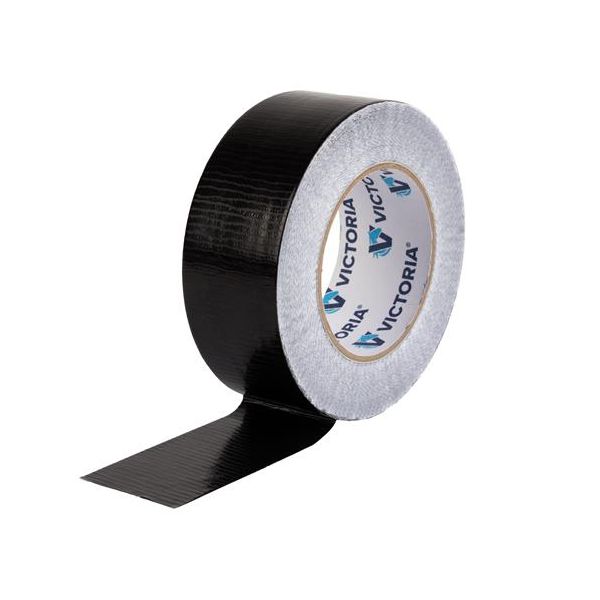 Lepiaca páska, 48mm x 50m, extra silná, VICTORIA FACILITY, čierna