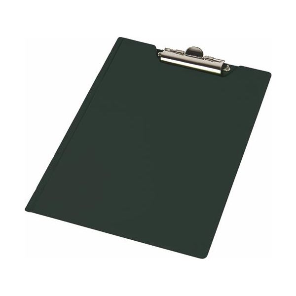 Podložka na písanie, s príklopom,  A4, rohové vrecko, PANTAPLAST, čierna