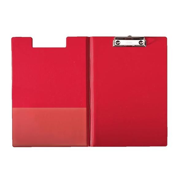 Podložka na písanie, s príklopom, červená