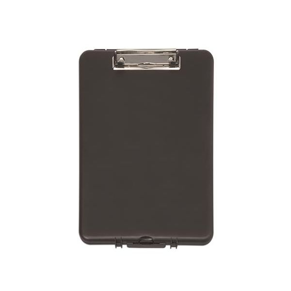 Podložka na písanie, A4, plastová, s úložným priestorom, MAUL, čierna