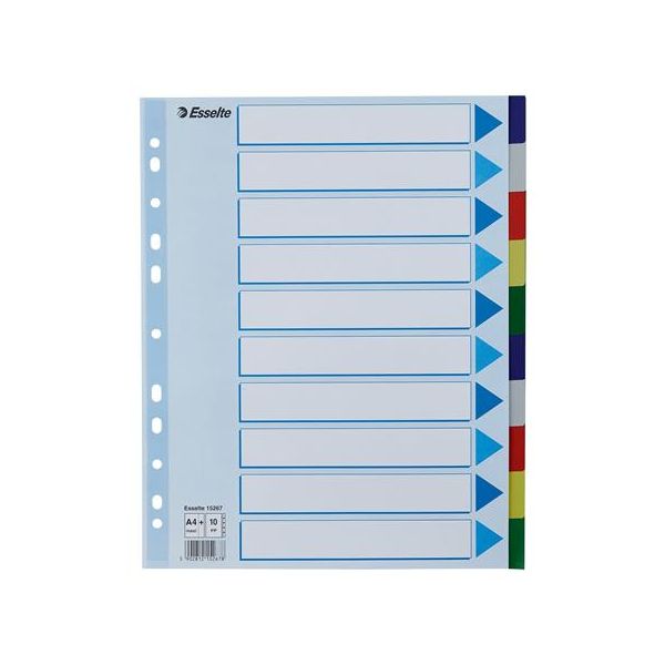 Plastový rozraďovač "Maxi", 10 oddielov 