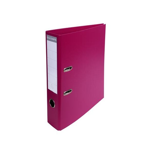 Pákový šanón, 70 mm, A4, PVC, EXACOMPTA, fuchsiový