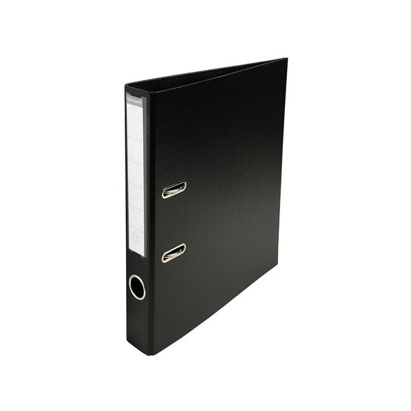 Pákový šanón, 50 mm, A4, PVC, EXACOMPTA, čierny