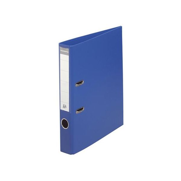 Pákový šanón, 50 mm, A4, PVC, EXACOMPTA, tmavomodrý