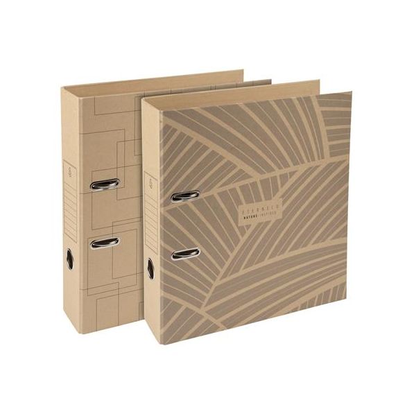 Pákový šanón, 70 mm, A4, kartón, EXACOMPTA "Eterneco", mix vzorov