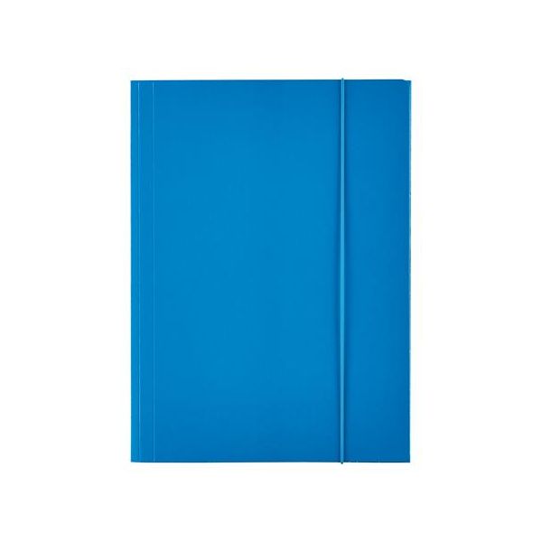 Doska s gumičkou, 15 mm, kartón, A4, ESSELTE "Economy", modrá