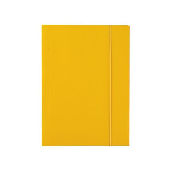 Doska s gumičkou, 15 mm, kartón, A4, ESSELTE "Economy", žltá