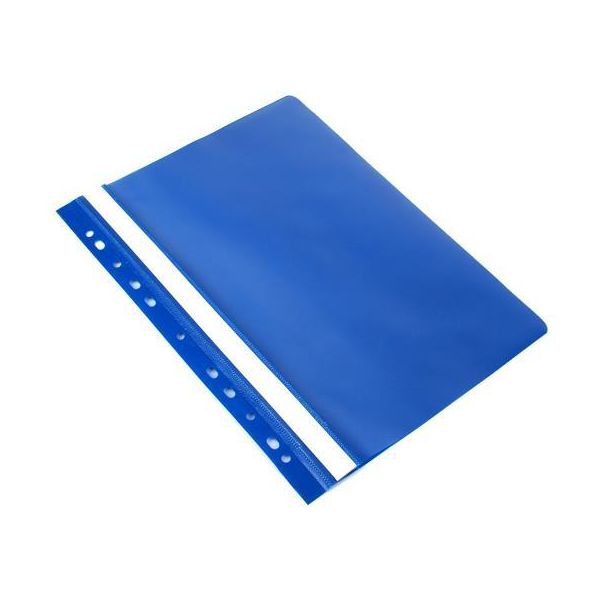 Rýchloviazač s eurodierovaním, PP, A4, VICTORIA OFFICE, tmavomodrý