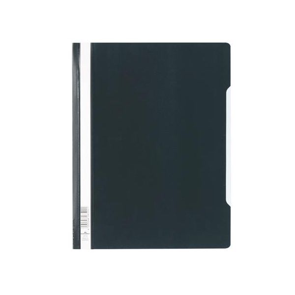 Rýchloviazač, PP, A4+, DURABLE, čierny