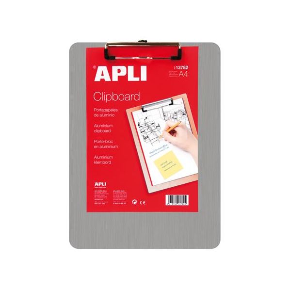 Písacia podložka, hliník, A4, APLI