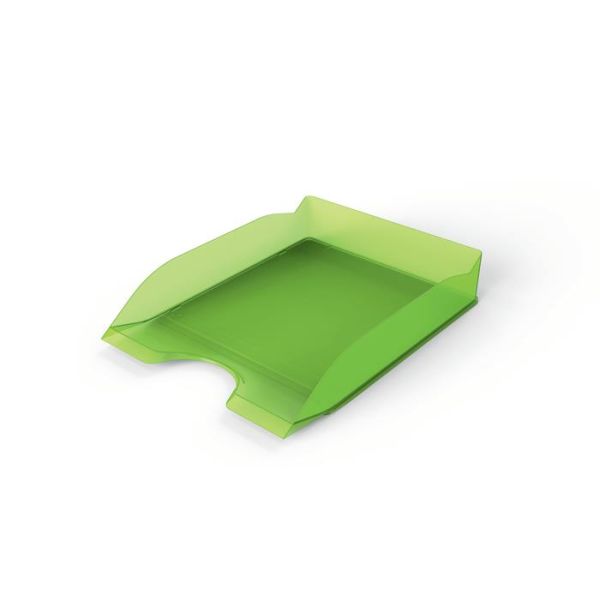 Odkladač, plastový, DURABLE, "Basic", svetlozelená