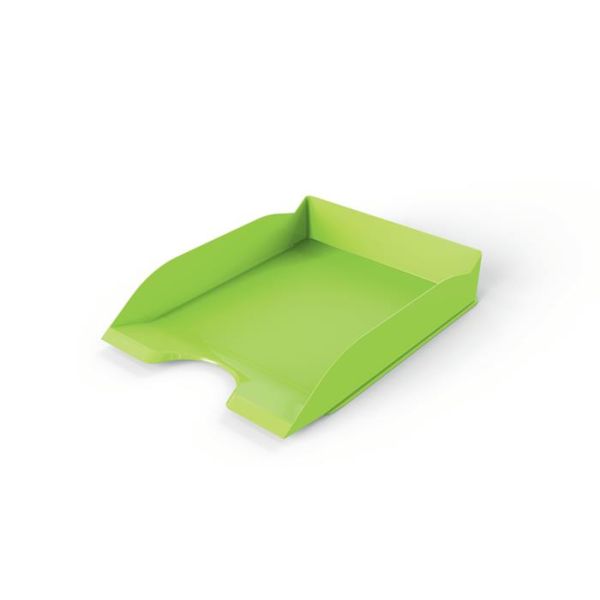 Odkladač, plastový, DURABLE, "Basic", zelená