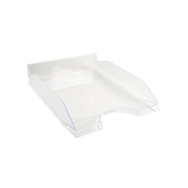 Odkladač, plastový, A4+, EXACOMPTA "Office", priehľadný