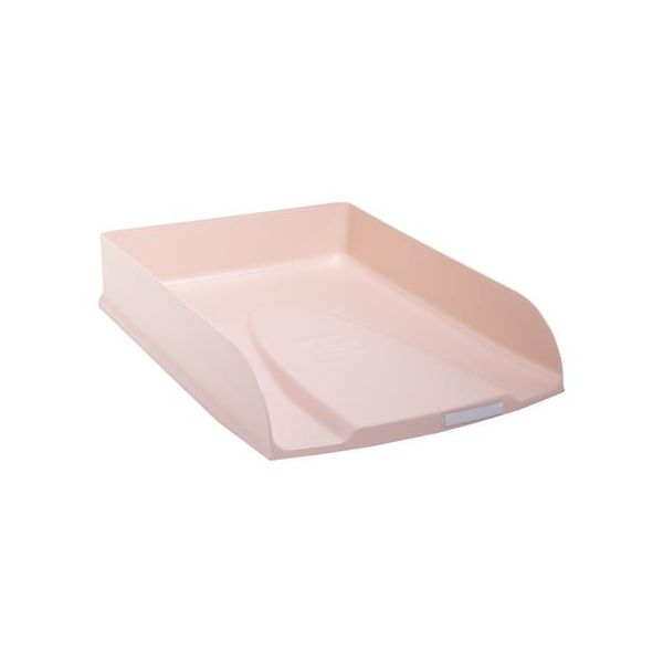 Odkladač, plastový, EXACOMPTA "COMBO Styli Skandi", nude (telová farba)