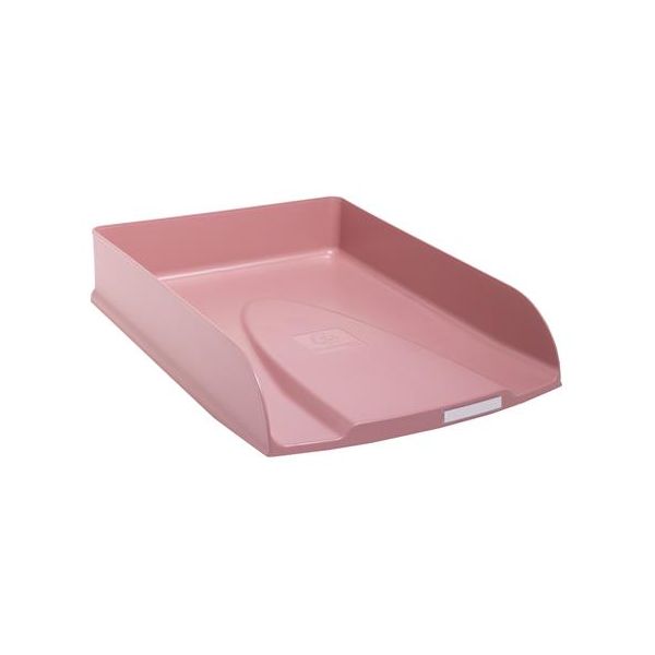 Odkladač, plastový, EXACOMPTA "COMBO Styli Skandi", ružový
