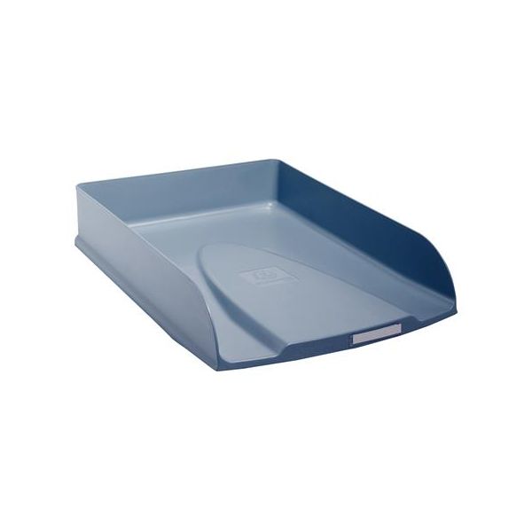 Odkladač, plastový, EXACOMPTA "COMBO Styli Autentik", modrošedý