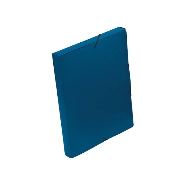 Doska s gumičkou, 30 mm, PP, A4, VIQUEL "Essentiel", modrá