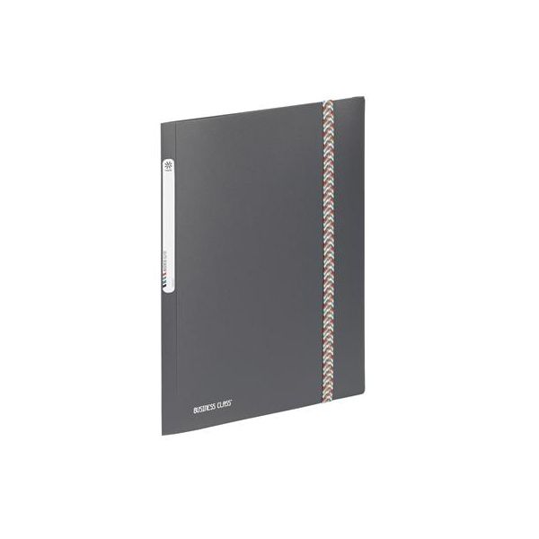 Doska s gumičkou, 15 mm, PP, A4, VIQUEL "Business Class", sivá