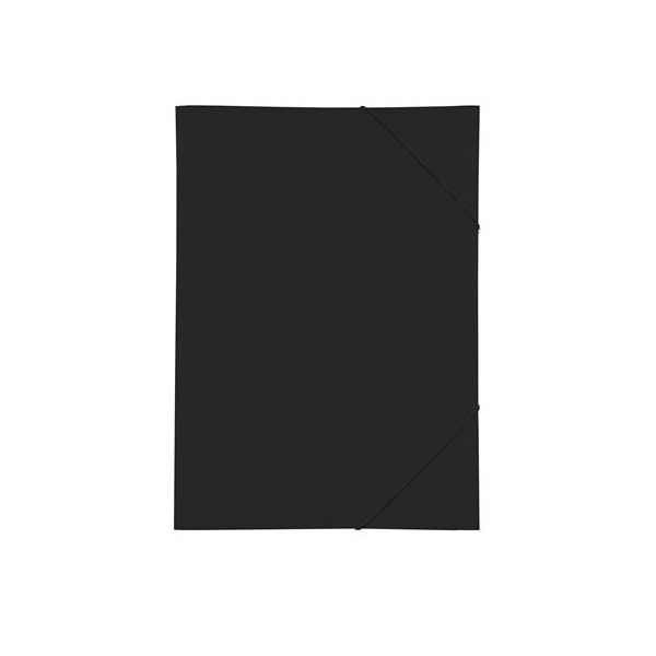 Doska s gumičkou, PP, A3, PAGNA "Pur", čierna