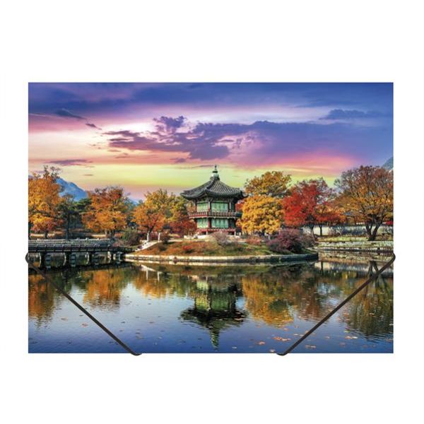 Doska s gumičkou, 15 mm, PP, A4, PANTA PLAST, "Orient"