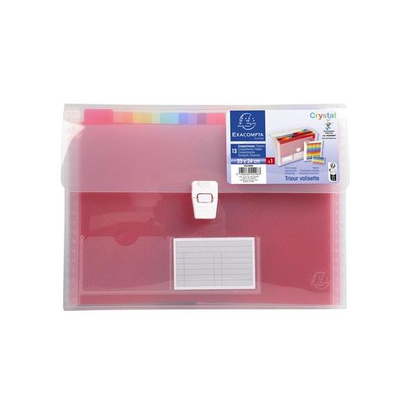 Harmoniková doska, A4, PP, priehradiek, EXACOMPTA