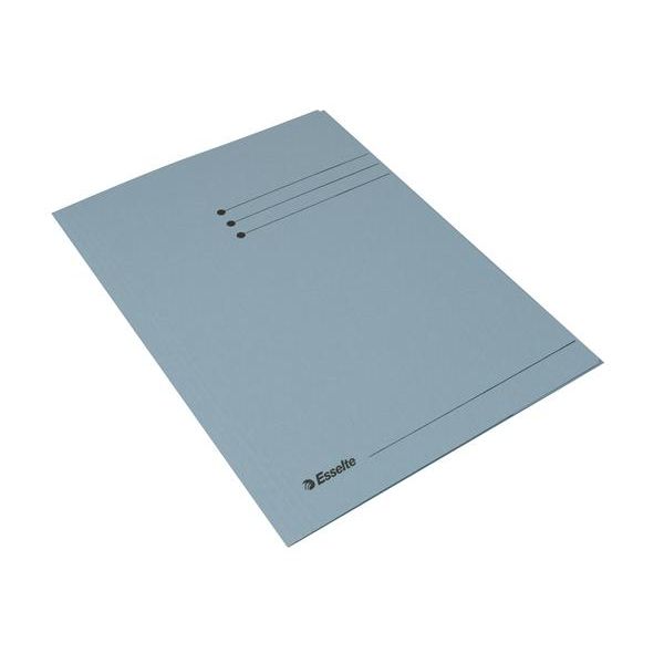 Doska na spisy, s chlopňami, prešpánová, A4, ESSELTE, svetlomodrá