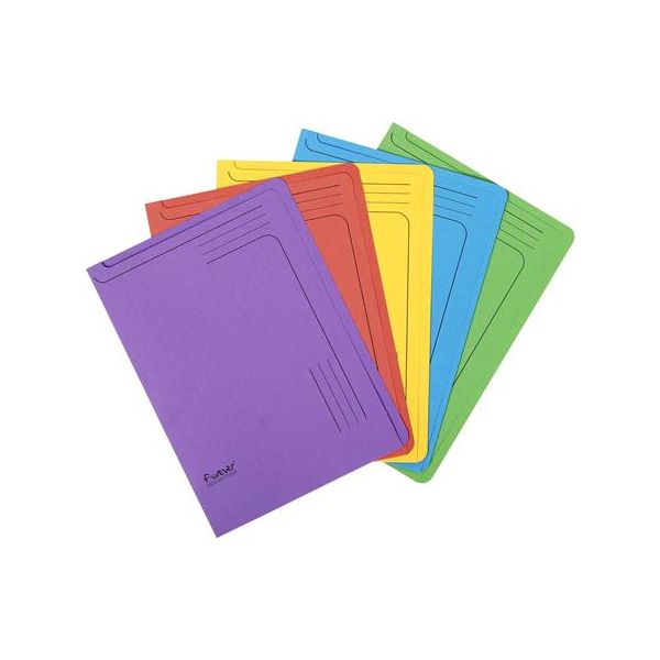 Doska na dokumenty, kartónová, EXACOMPTA "Forever®", mix farieb