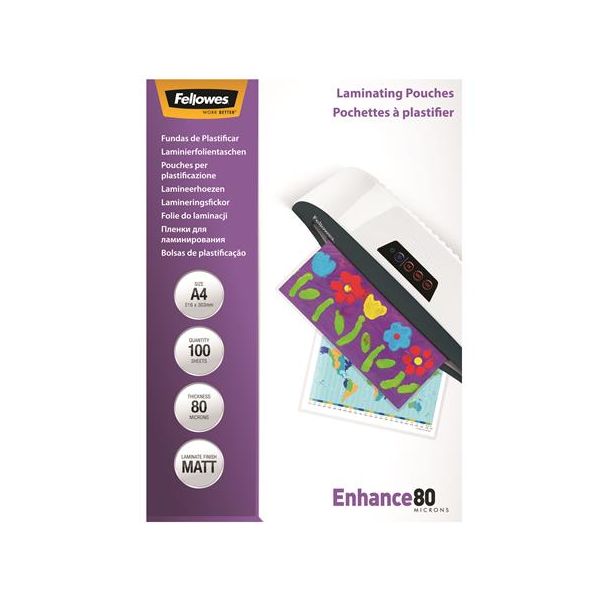 Laminovacia fólia, matná, A4, 80 mik.