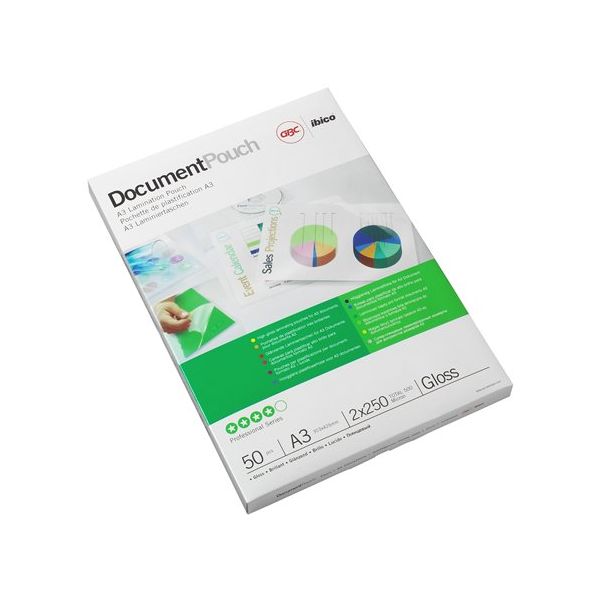 Laminovacia fólia, 200 mik, A3, lesklá, GBC