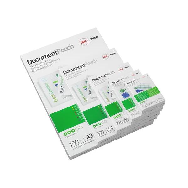 Laminovacia fólia, 250 mikr., 54x86mm, lesklá, GBC